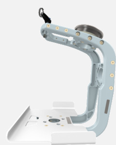 Hillaero PROPAQ MD FAA certified mountable bracket for Air Ambulance Airmed Helicopter or Fixed Wing Aircraft SIDE